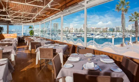 El comedor del Muelle de Levante